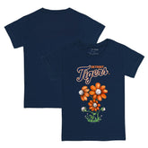 Detroit Tigers Tiny Turnip Youth Blooming Baseballs T-Shirt - Navy