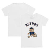 Houston Astros Tiny Turnip Youth Teddy Boy T-Shirt - White
