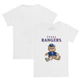 Texas Rangers Tiny Turnip Youth Teddy Boy T-Shirt - White