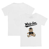 Chicago White Sox Tiny Turnip Youth Teddy Boy T-Shirt - White