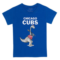 Chicago Cubs Tiny Turnip Youth Bronto T-Shirt - Royal
