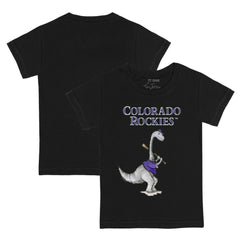 Colorado Rockies Tiny Turnip Youth Bronto T-Shirt - Black