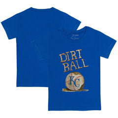 Kansas City Royals Tiny Turnip Youth Dirt Ball T-Shirt - Royal