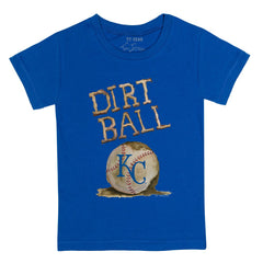 Kansas City Royals Tiny Turnip Youth Dirt Ball T-Shirt - Royal