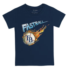 Tampa Bay Rays Tiny Turnip Youth Fastball T-Shirt - Navy