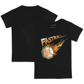 San Francisco Giants Tiny Turnip Youth Fastball T-Shirt - Black