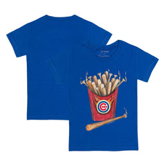 Chicago Cubs Tiny Turnip Youth Hot Bats T-Shirt - Royal