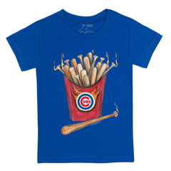 Chicago Cubs Tiny Turnip Youth Hot Bats T-Shirt - Royal