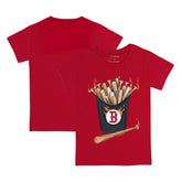 Boston Red Sox Tiny Turnip Youth Hot Bats T-Shirt - Red