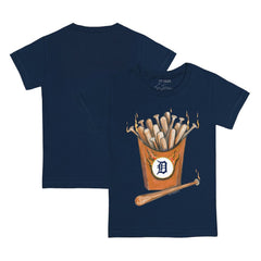 Detroit Tigers Tiny Turnip Youth Hot Bats T-Shirt - Navy