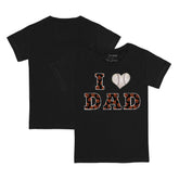 Baltimore Orioles Tiny Turnip Youth I Love Dad T-Shirt - Black