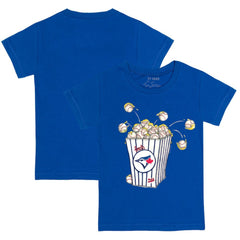 Toronto Blue Jays Tiny Turnip Youth Popcorn T-Shirt - Royal