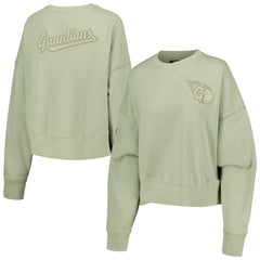 Cleveland Guardians Pro Standard Women's Fleece Pullover Sweatshirt - Green