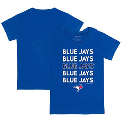 Toronto Blue Jays Tiny Turnip Youth Stacked T-Shirt - Royal