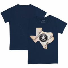 Houston Astros Tiny Turnip Youth State Outline T-Shirt - Navy