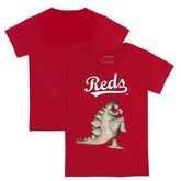 Cincinnati Reds Tiny Turnip Youth Stega T-Shirt - Red
