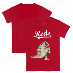 Cincinnati Reds Tiny Turnip Youth Stega T-Shirt - Red
