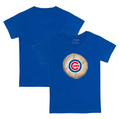 Chicago Cubs Tiny Turnip Youth Stitched Baseball T-Shirt - Royal