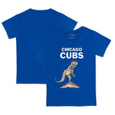 Chicago Cubs Tiny Turnip Youth TT Rex T-Shirt - Royal