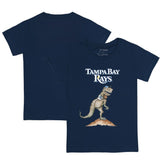 Tampa Bay Rays Tiny Turnip Youth TT Rex T-Shirt - Navy
