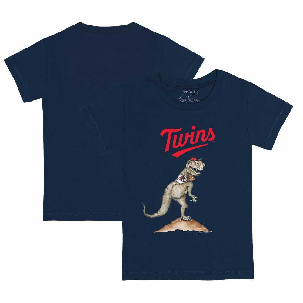Minnesota Twins Tiny Turnip Youth TT Rex T-Shirt - Navy