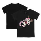 Arizona Diamondbacks Tiny Turnip Youth Unicorn T-Shirt - Black