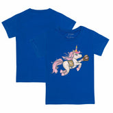 Kansas City Royals Tiny Turnip Youth Unicorn T-Shirt - Royal