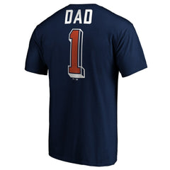 Houston Astros Number One Dad T-Shirt - Navy