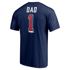St. Louis Cardinals Number One Dad T-Shirt - Navy