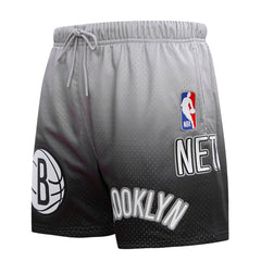 Brooklyn Nets Pro Standard Ombre Mesh Shorts - Black/Gray shop