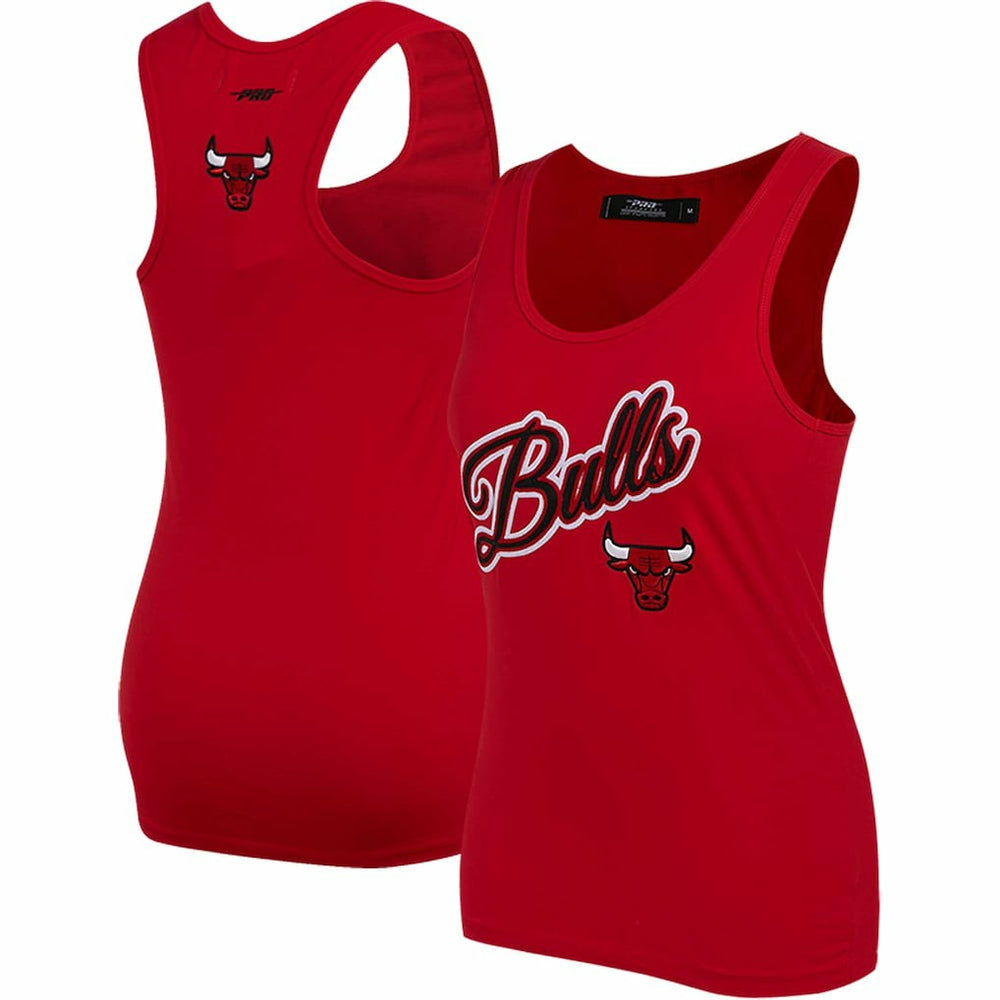 Chicago Bulls Pro Standard Women's Script Tank Top sale - Red shop
