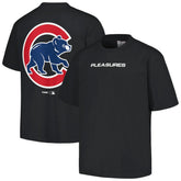 Chicago Cubs PLEASURES Ballpark T-Shirt - Black
