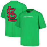 St. Louis Cardinals PLEASURES Ballpark T-Shirt - Green
