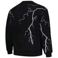 San Francisco Giants PLEASURES Lightning Crewneck Pullover Sweatshirt - Black