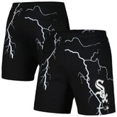 Chicago White Sox PLEASURES Lightning Shorts - Black