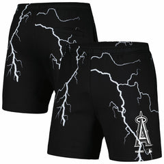 Los Angeles Angels PLEASURES Lightning Shorts - Black