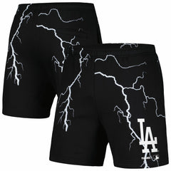 Los Angeles Dodgers PLEASURES Lightning Shorts - Black