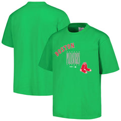 Boston Red Sox PLEASURES Repurpose T-Shirt - Green