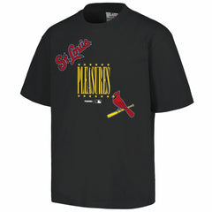St. Louis Cardinals PLEASURES Repurpose T-Shirt - Black