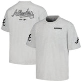 Atlanta Braves PLEASURES Team T-Shirt - Gray