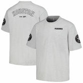 Houston Astros PLEASURES Team T-Shirt - Gray
