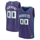 Charlotte Hornets Fast Break Custom Jersey - Purple - Statement Edition | Fanatics sale