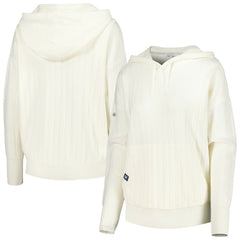 New York Yankees Levelwear Women's Dream Icon Tab Pullover Hoodie - White