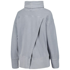 Chicago Cubs Levelwear Women's Sunset Farm Team Pullover Sweatshirt - Heather Gray