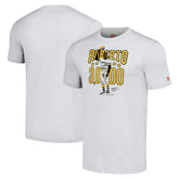 Roberto Clemente Pittsburgh Pirates Homage Illustration Tri-Blend T-Shirt - Heather Gray
