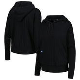 Los Angeles Dodgers Levelwear Women's Dream Icon Tab Pullover Hoodie - Black