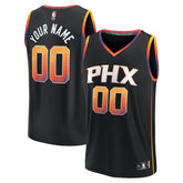 Phoenix Suns Youth Fast Break Replica Custom Jersey - Statement Edition - Black | Fanatics outlet