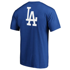 Los Angeles Dodgers End Game Team Wordmark T-Shirt - Royal