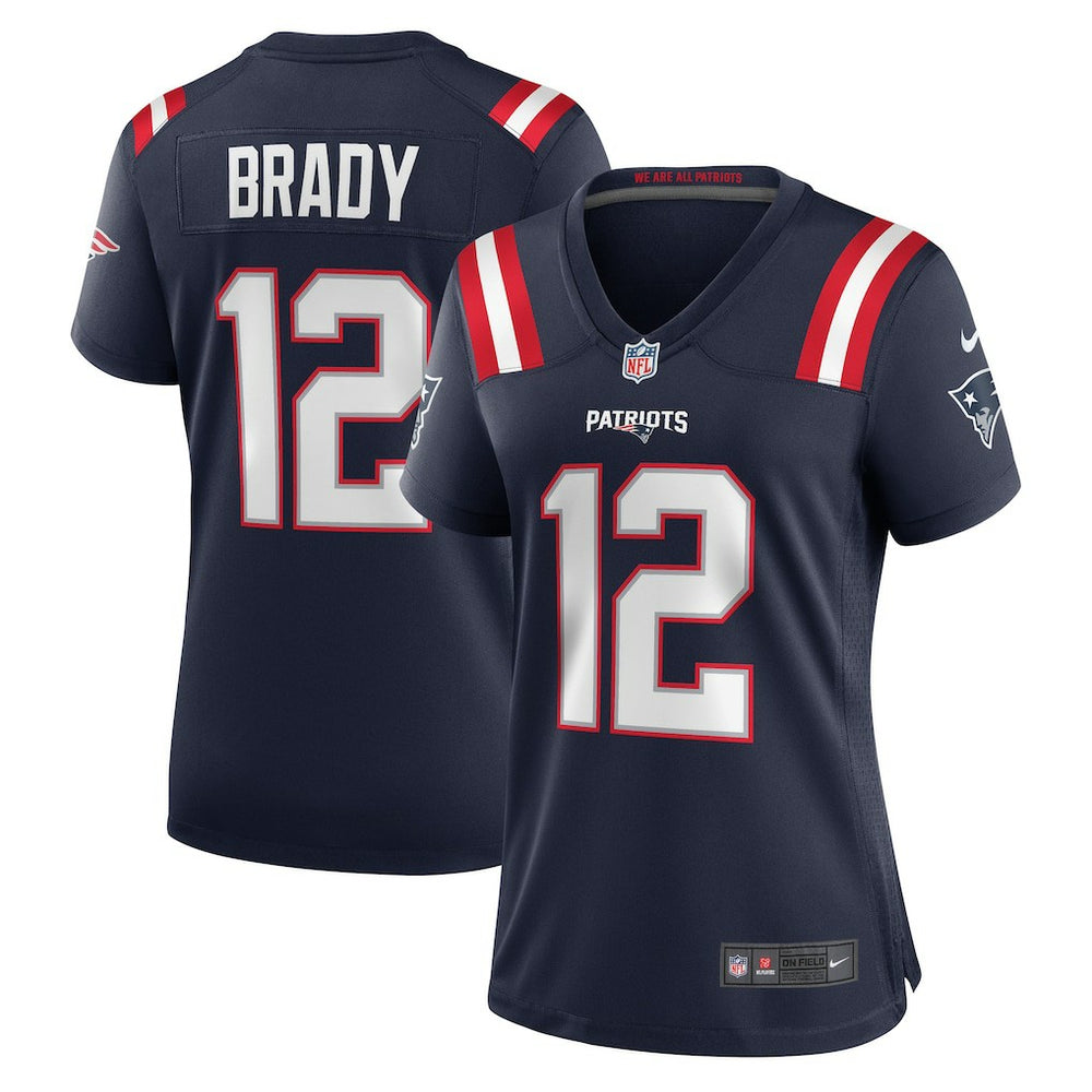 Tom Brady New England Patriots Women's Retired Game Jersey - Navy | Nike for sale