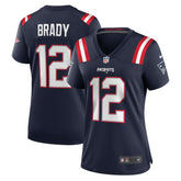 Tom Brady New England Patriots Women's Retired Game Jersey - Navy | Nike for sale